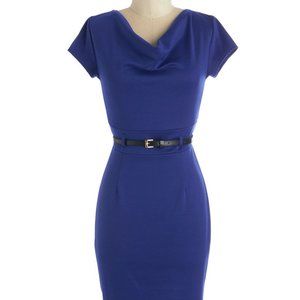 Modcloth | This Magic Memo-ment Dress in Cobalt